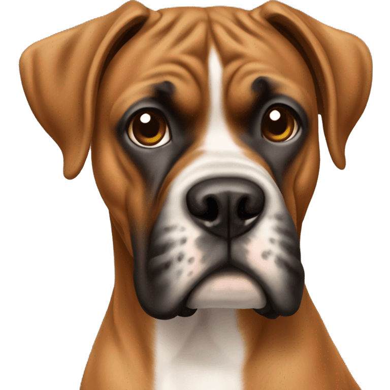 light brown boxer dog emoji