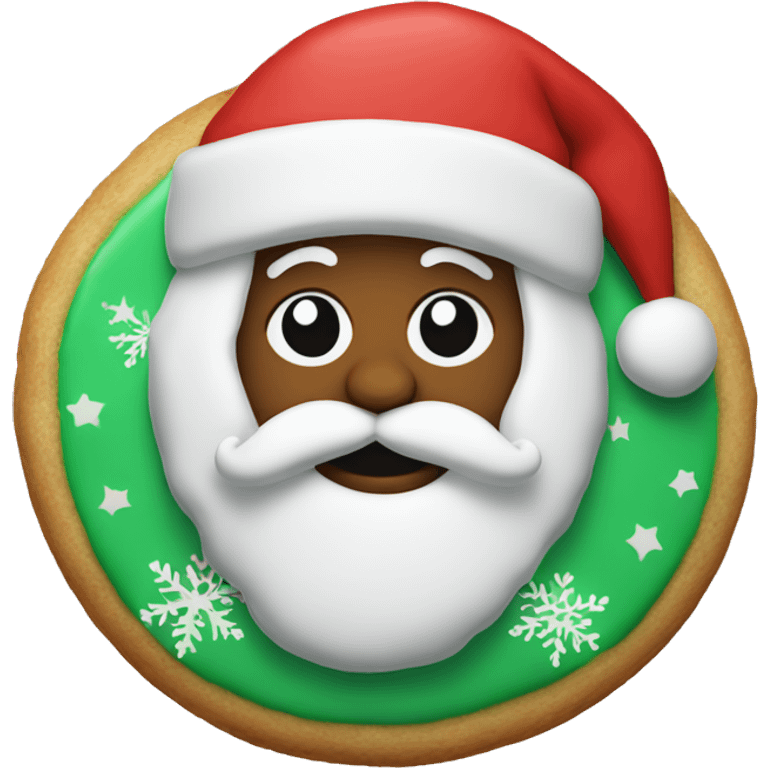 christmas cookie emoji