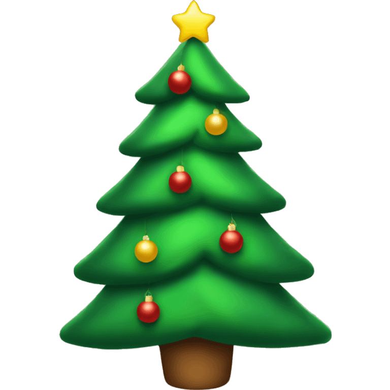 Christmas tree emoji