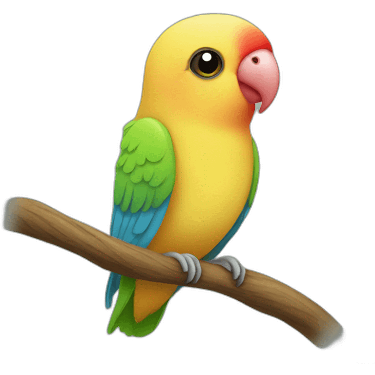 Lovebird emoji