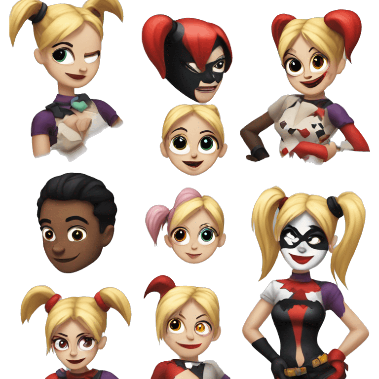 harley quinn  emoji