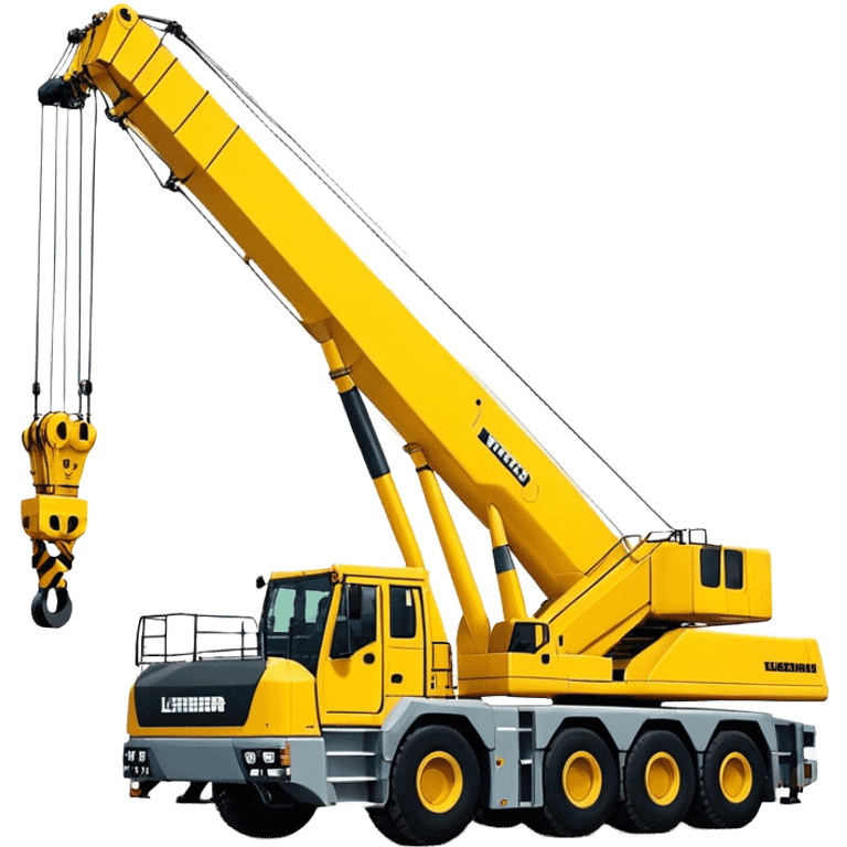 Crane - Liebherr LTM 1200-5.1 (Model Year: 2022) (Iconic colour: Yellow) emoji