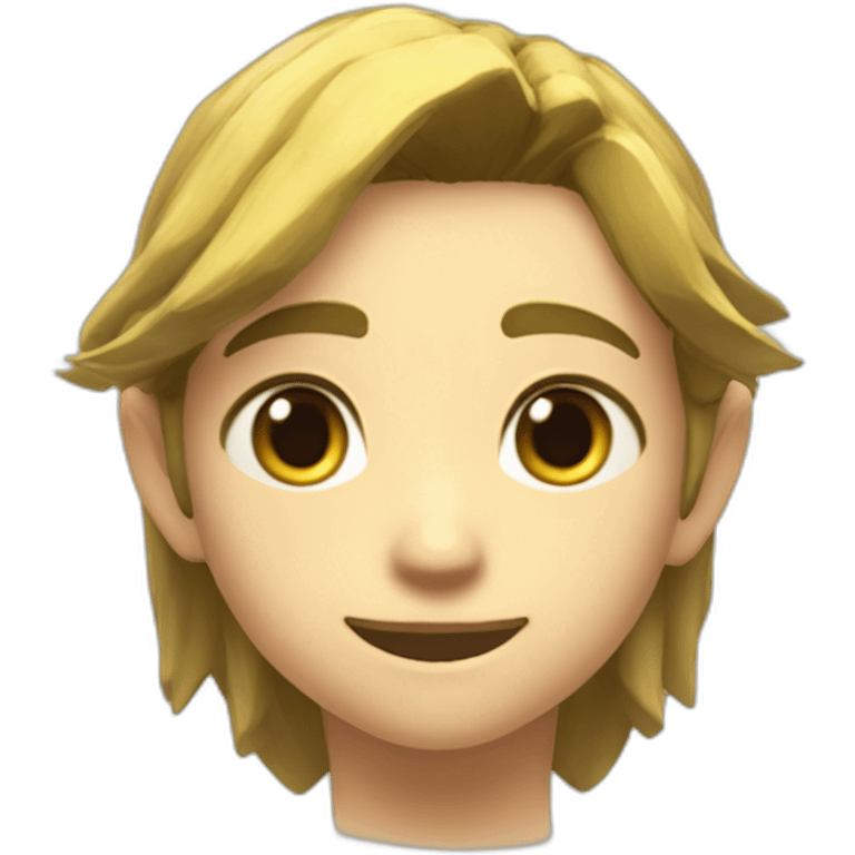 Jeune garçon de 7 ans en Zelda de BOTW emoji