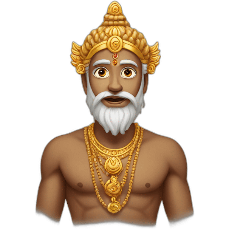 Made me as Hindu God emoji