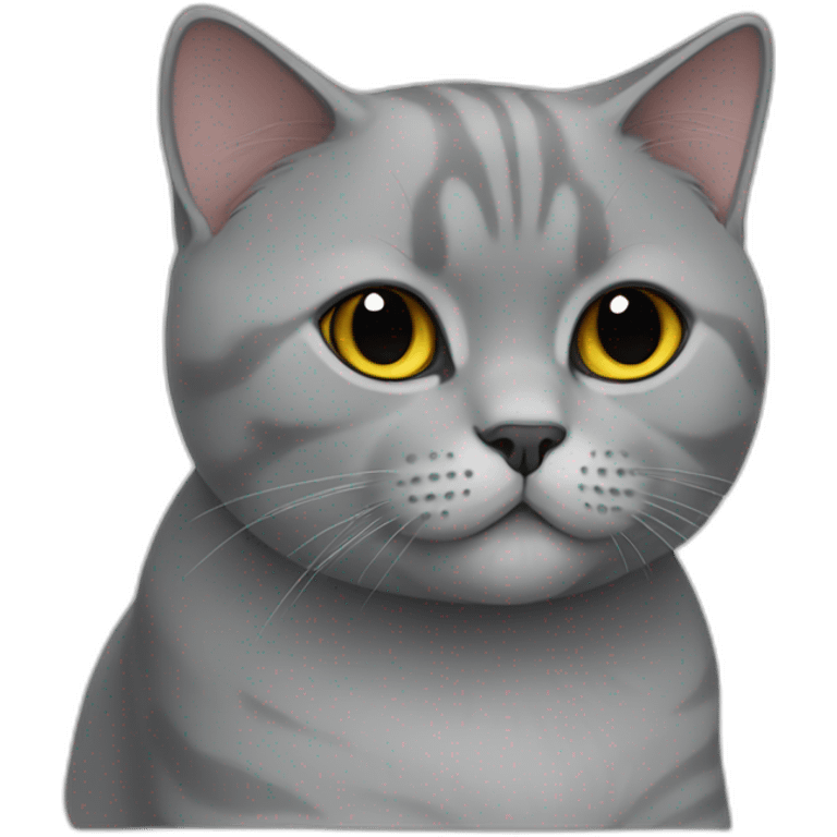 british shorthair cat emoji