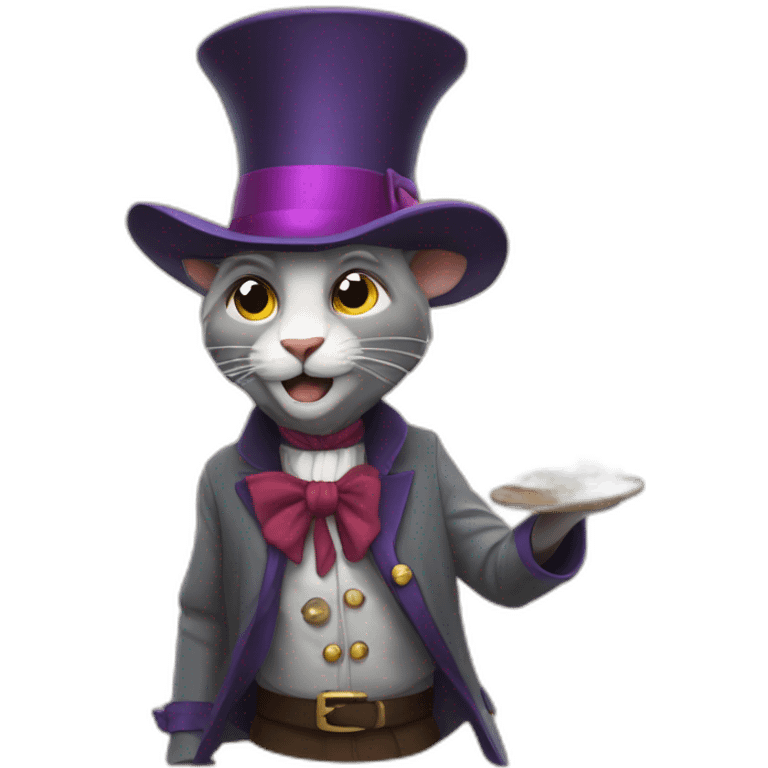 Magicien avec raton laveur emoji