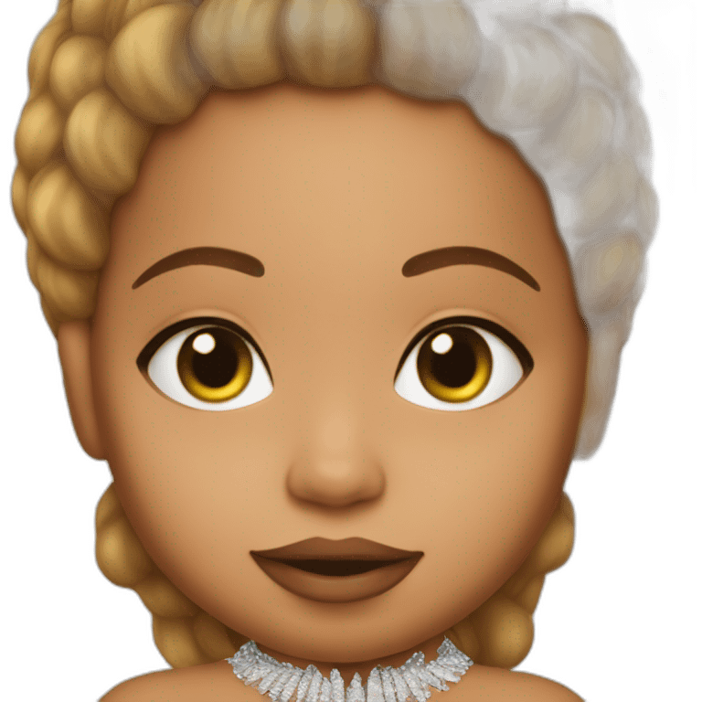 Beyonce baby emoji