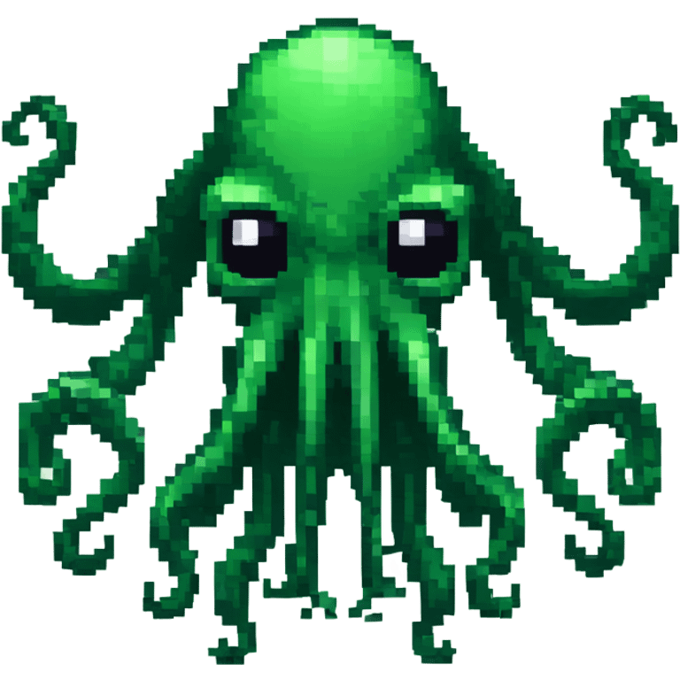 Cthulhu pixel 8bits emoji