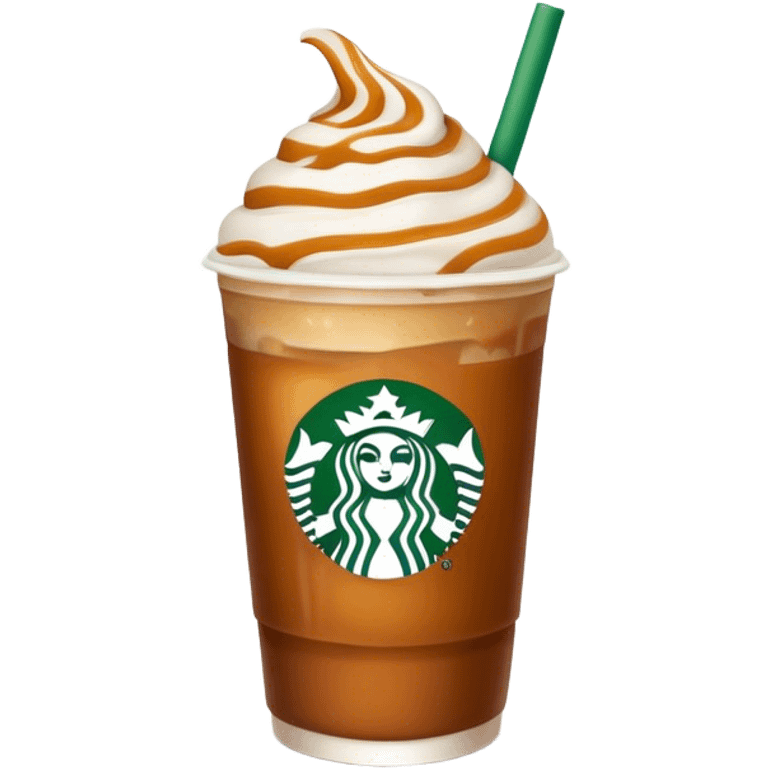 Starbucks caramel macchiato  emoji