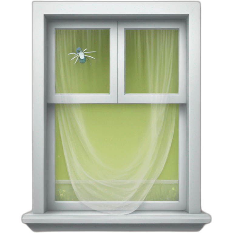 mosquito net in window emoji