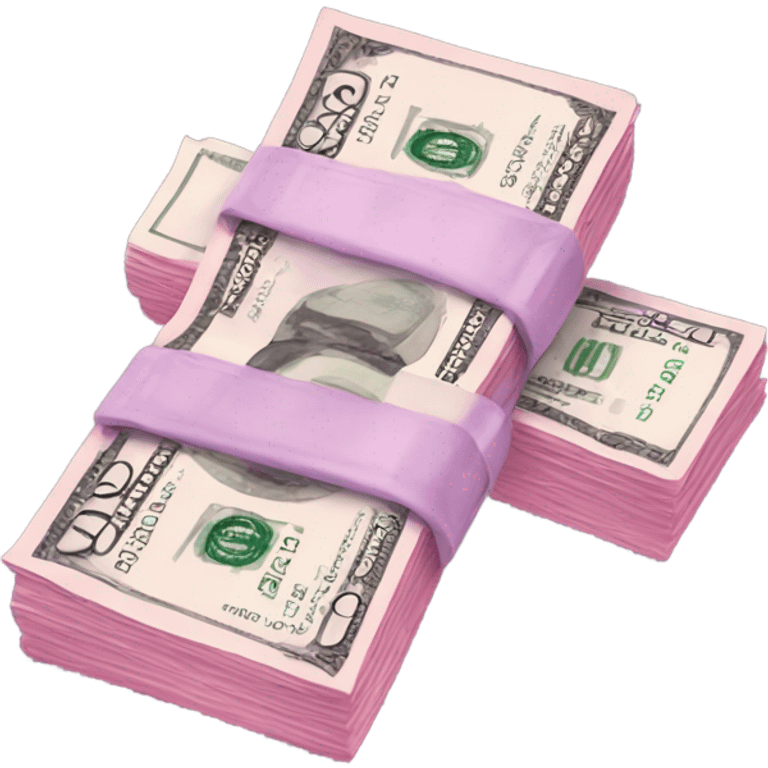 pink money emoji