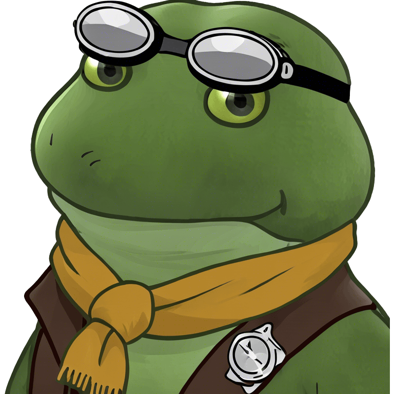 bufo the airplane pilot from the 50s emoji