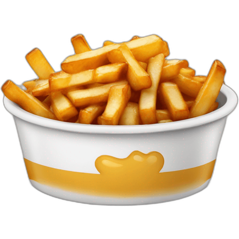 Poutine Québec emoji