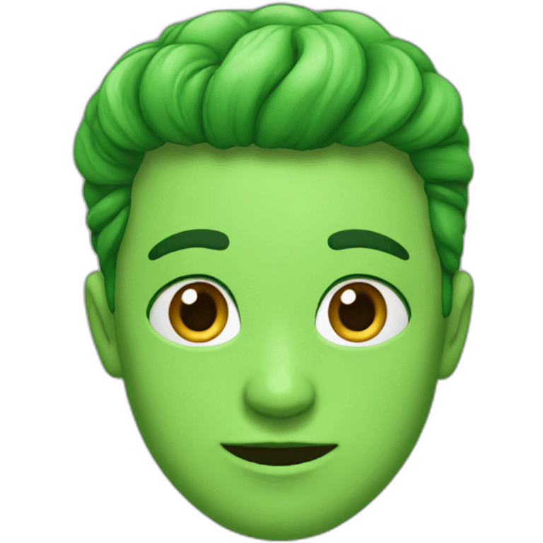 Green emoji