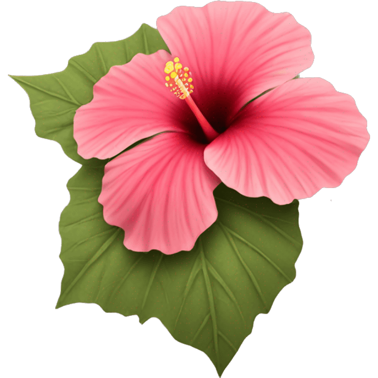 Hibiscus flower emoji