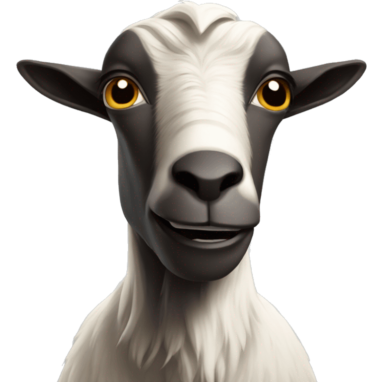 disgruntled goat emoji