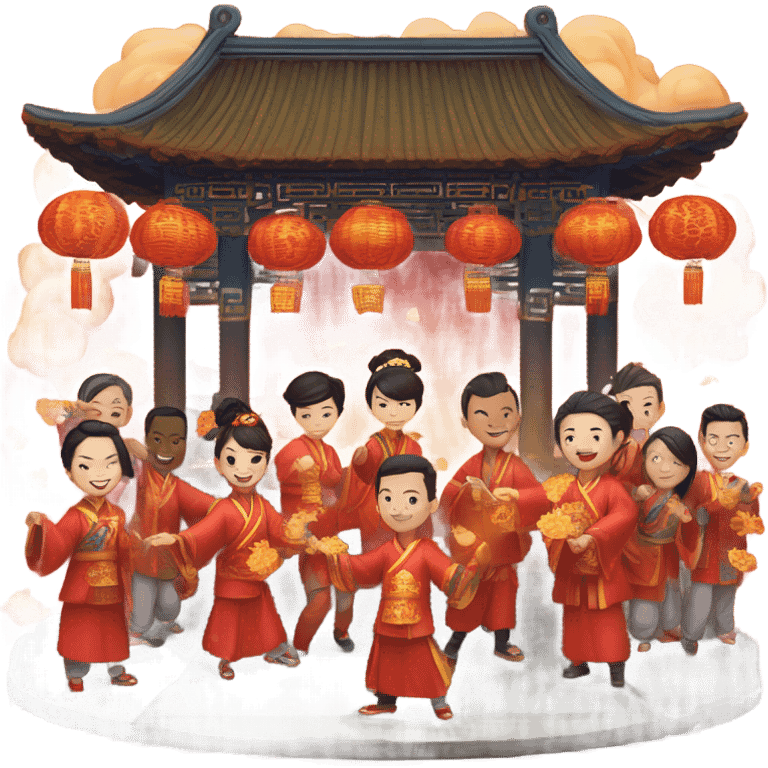 Happy chinesse new year 2024 emoji