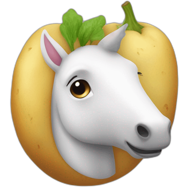 Licorne patate emoji