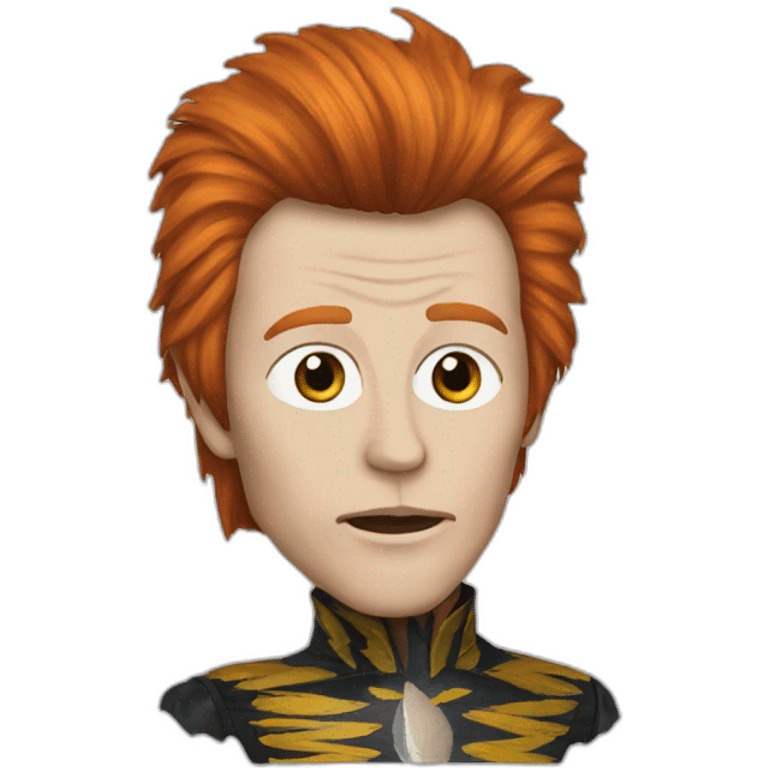 Ziggy stardust emoji