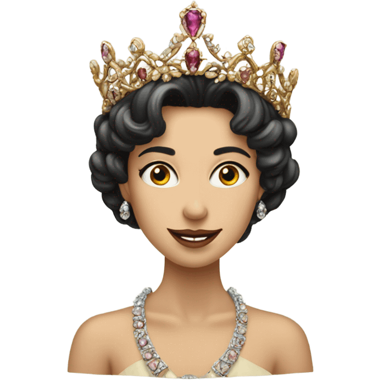 antique coquette tiara only with no person wearing it emoji