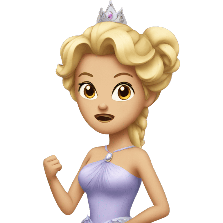 princess angry emoji