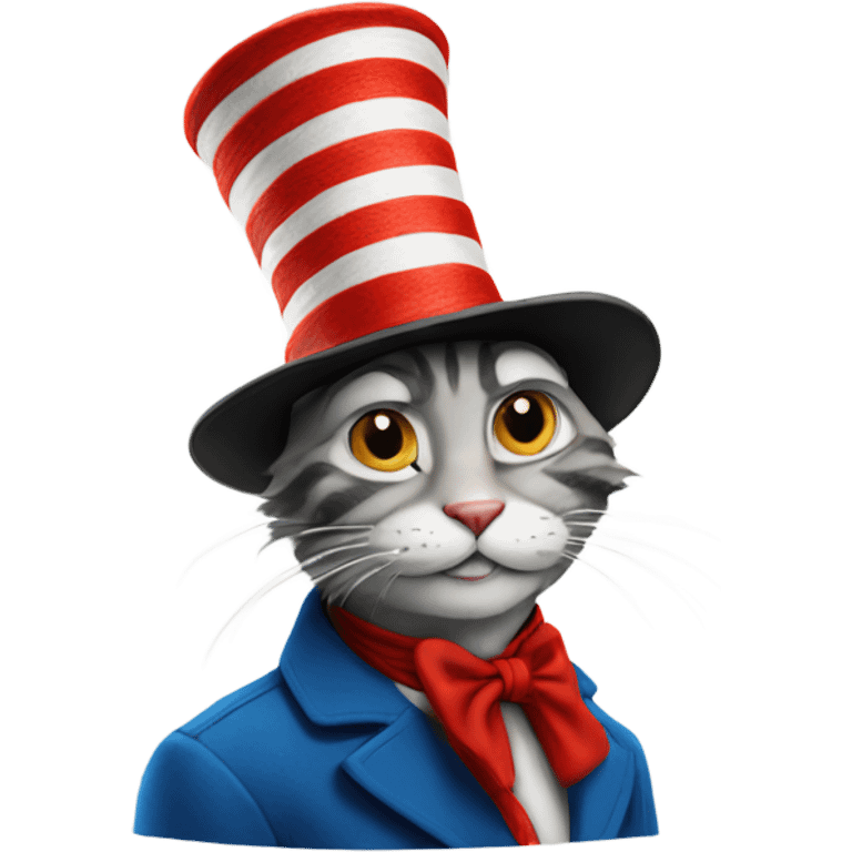 Cat in the hat emoji