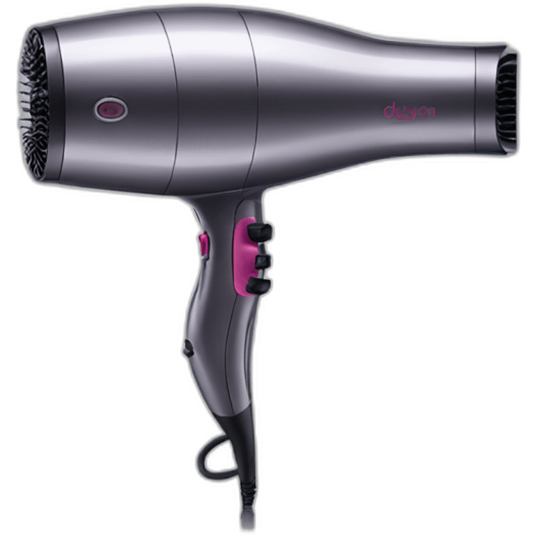 Dyson hair dryer emoji