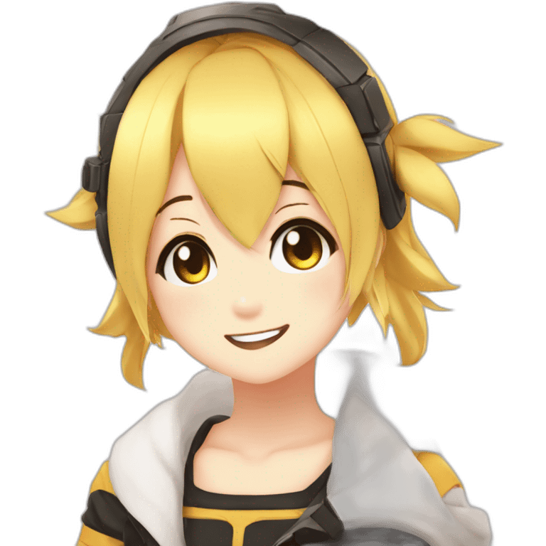 Rin Kagamine vocaloid emoji