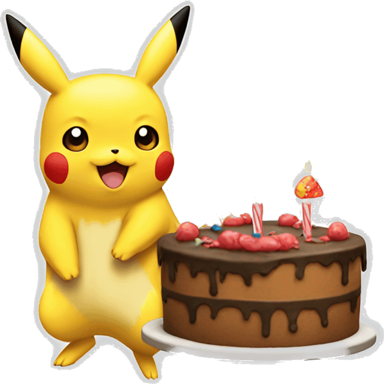 pikachu's bithday emoji