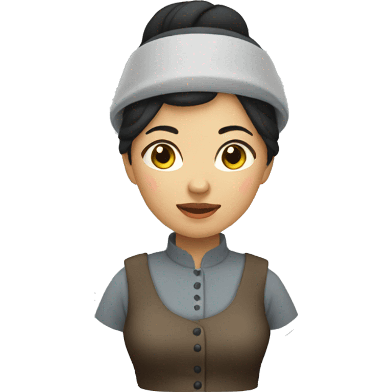 asian amish woman emoji