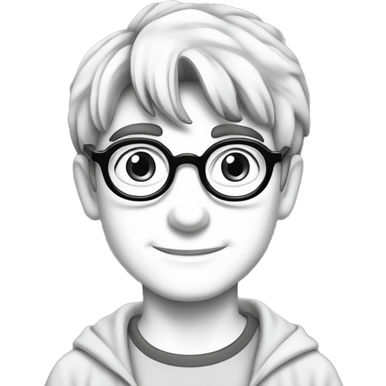 harry potter para colorear emoji