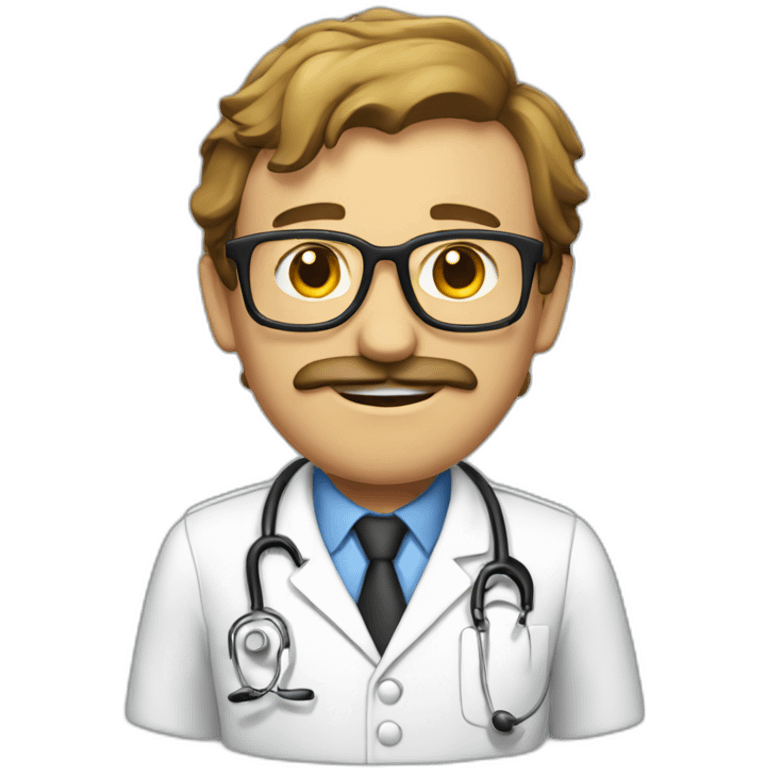 méchant docteur emoji