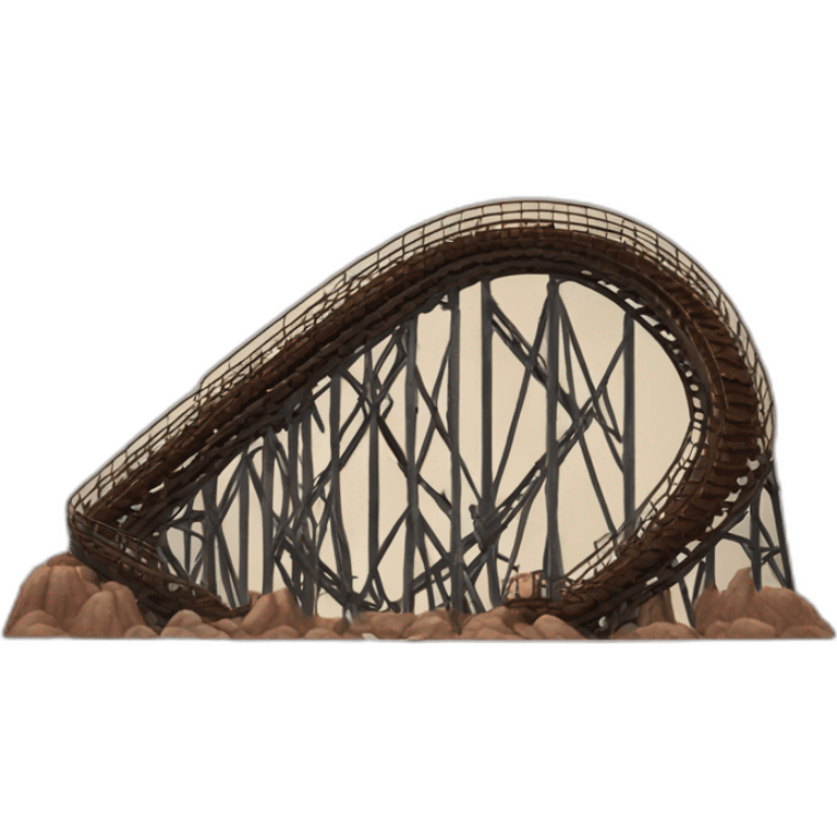 The roller coaster: steel vengeance  emoji