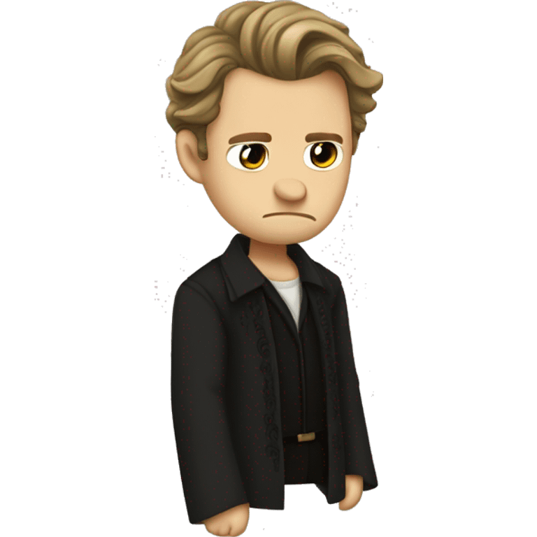 Klaus Mikaelson crying  emoji