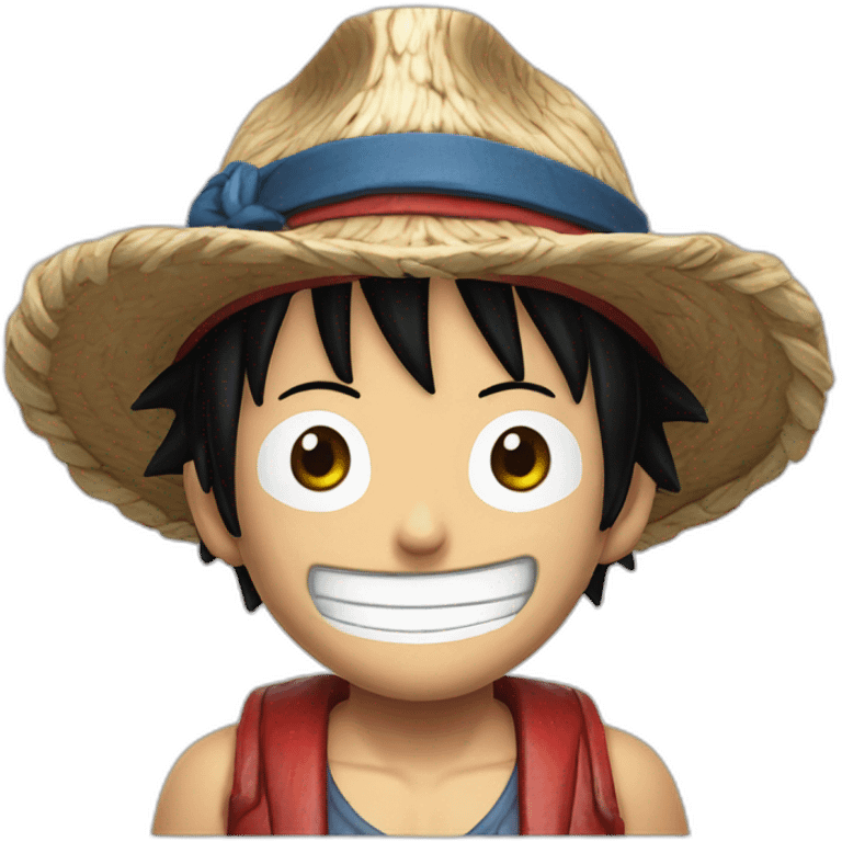 Luffy gears 5 emoji