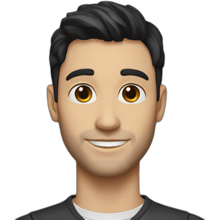 Spencer kelly loveless with dark hair age 36 emoji