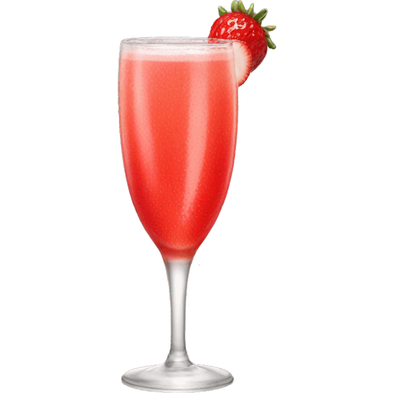 Strawberry Bellini  emoji