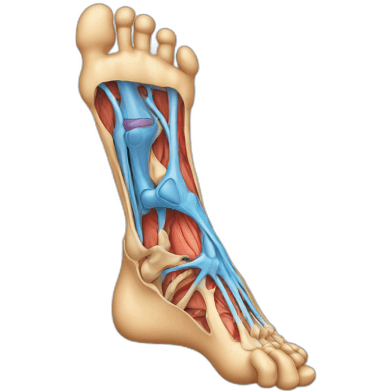 foot anatomy emoji