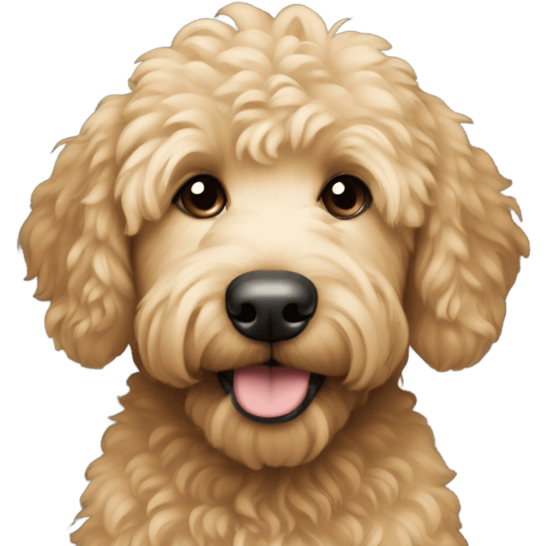 Goldendoodle emoji