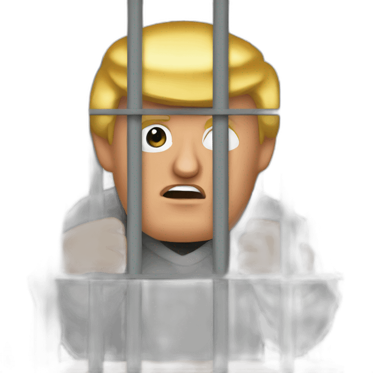 trump-in-jail-cell emoji