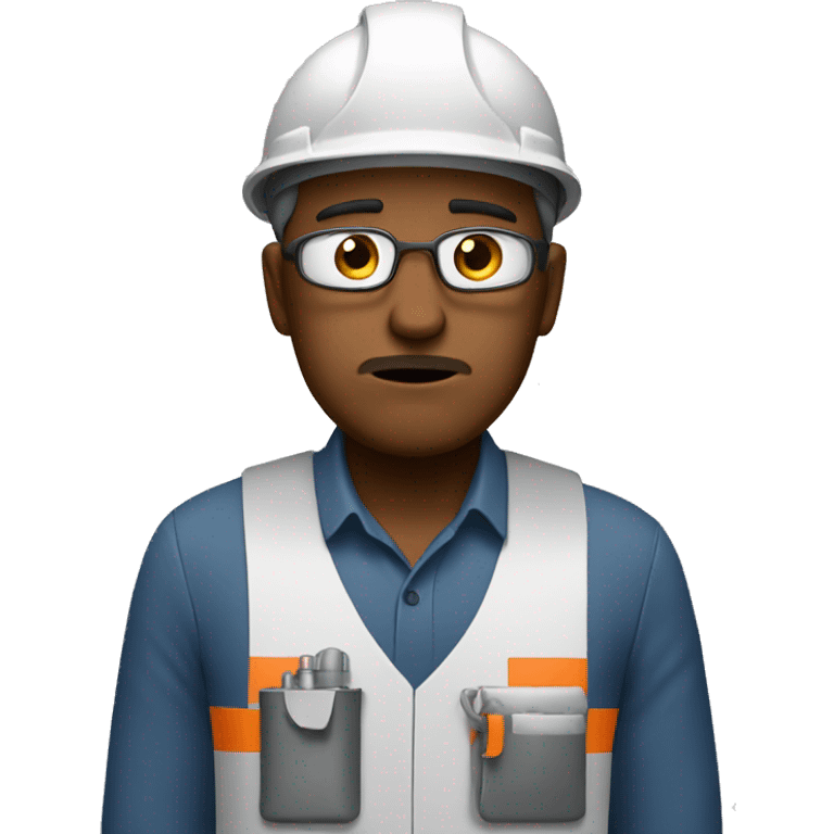 Engineer sad emoji