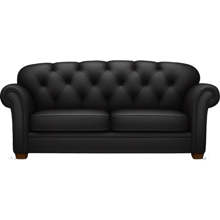 Black couch emoji