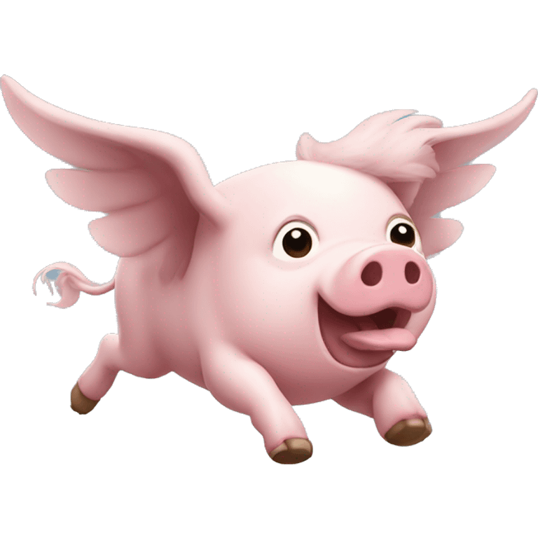 flying pig emoji