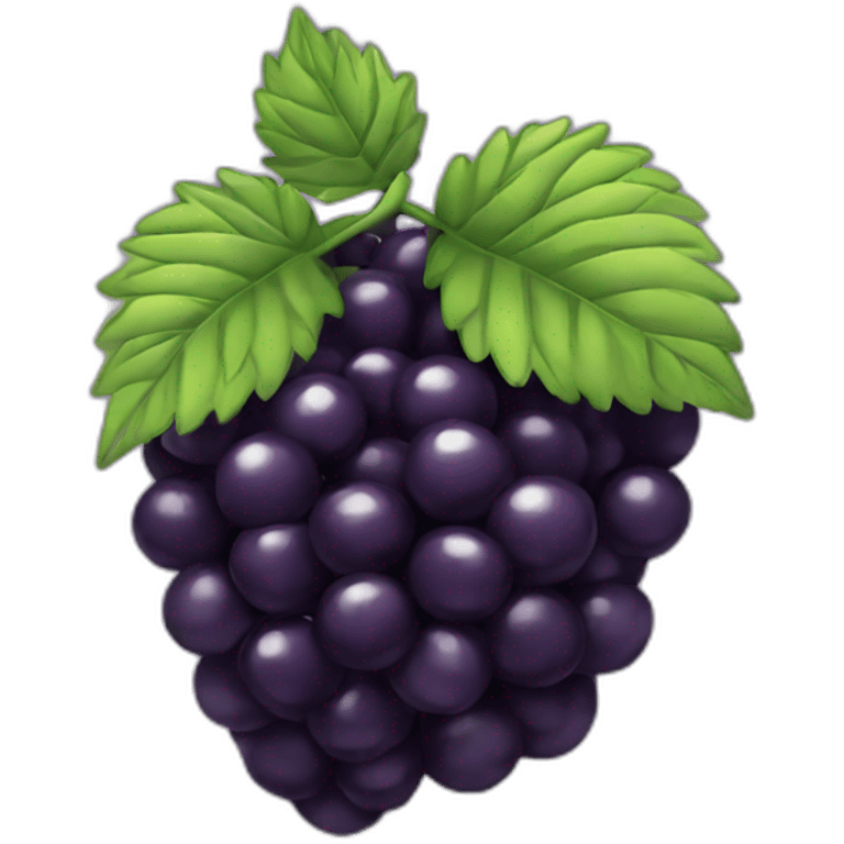 Purple BlackBerry emoji