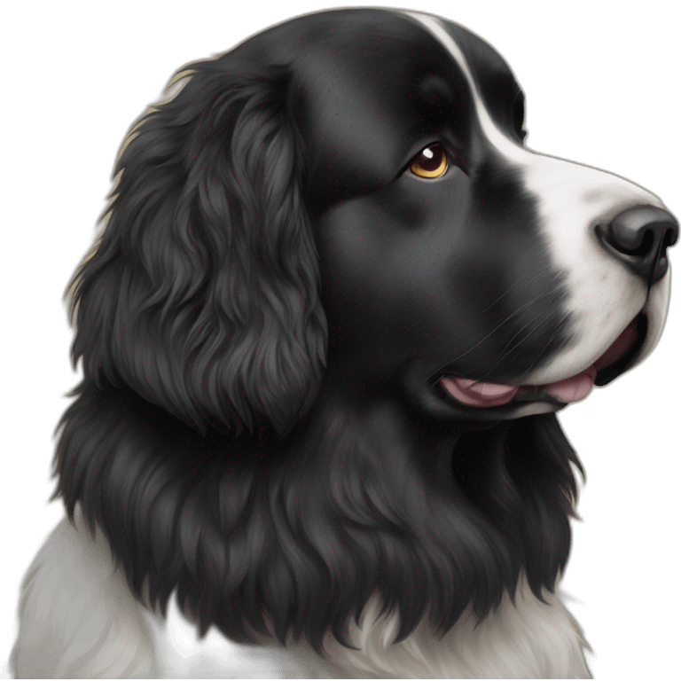 Landseer Newfoundland emoji