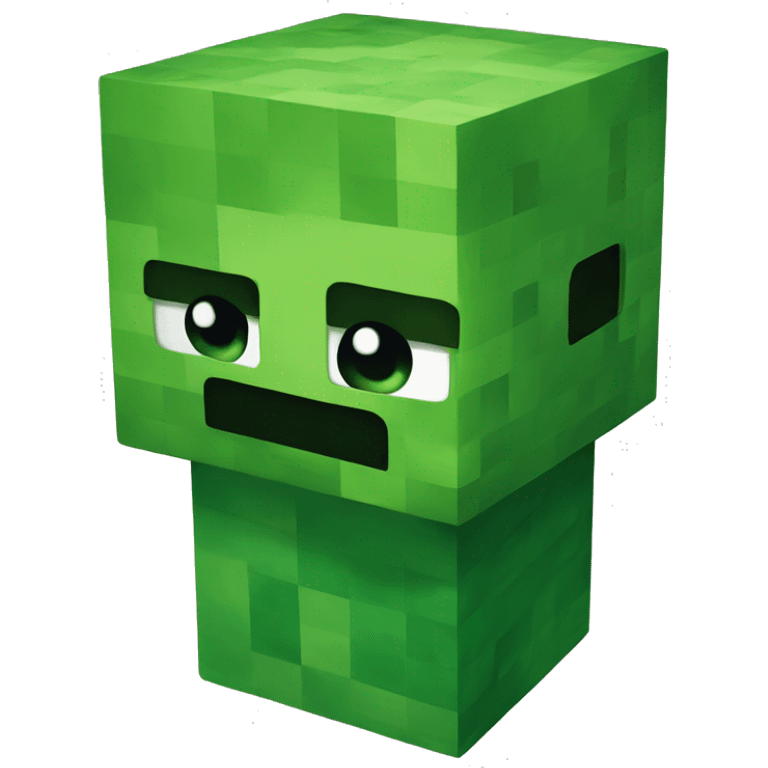 Creeper from Minecraft  emoji