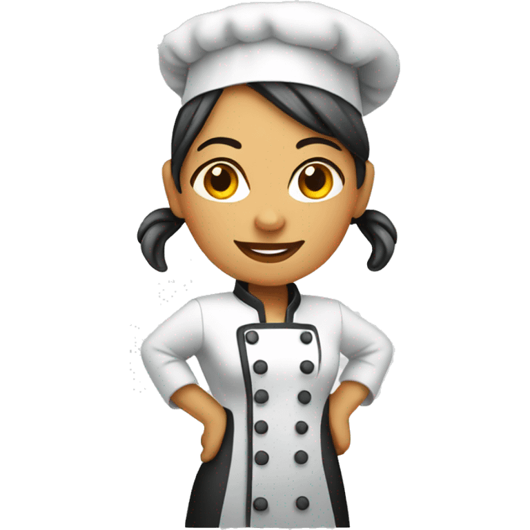 a female chef emoji