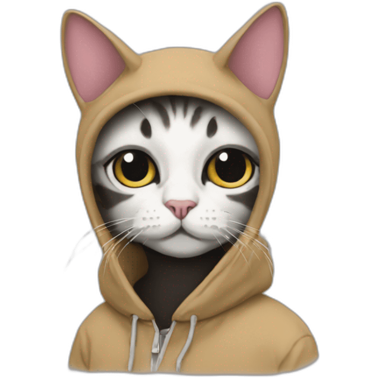 Vetements style cat emoji