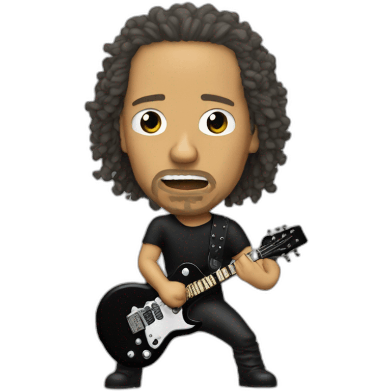 Kirk hammett vomit emoji