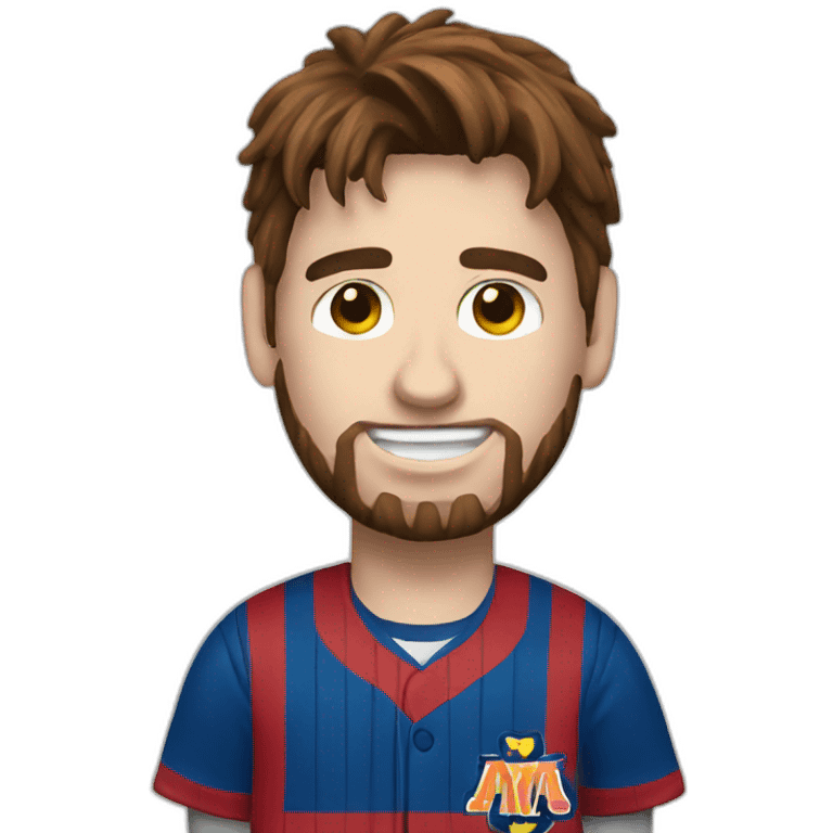 Messi  baseball  emoji